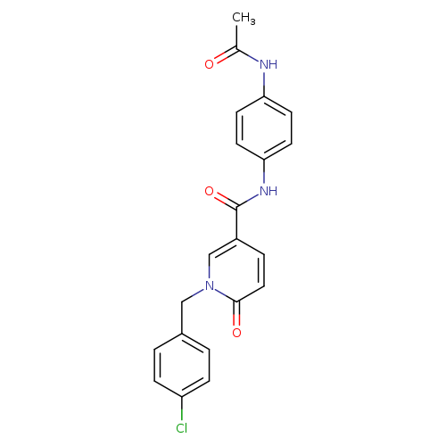 1-[(4-chlorophenyl)methyl]-N-(4-acetamidophenyl)-6-oxo-1,6-dihydropyridine-3-carboxamide