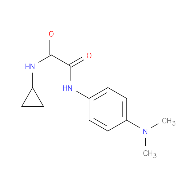 N-cyclopropyl-N'-[4-(dimethylamino)phenyl]ethanediamide