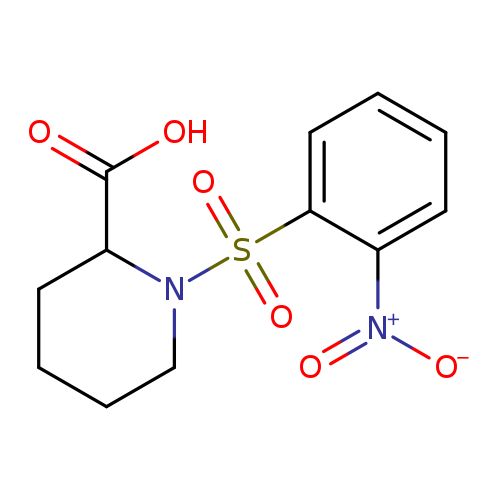 2-Piperidinecarboxylic acid, 1-[(2-nitrophenyl)sulfonyl]-