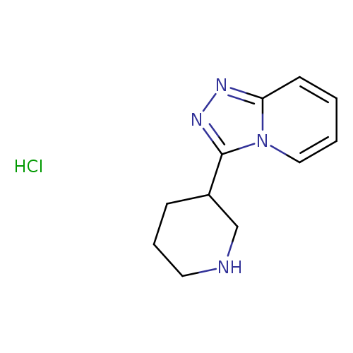 3-{[1,2,4]triazolo[4,3-a]pyridin-3-yl}piperidine hydrochloride