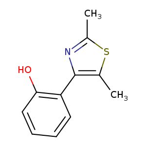 2-(2,5-Dimethylthiazol-4-yl)phenol