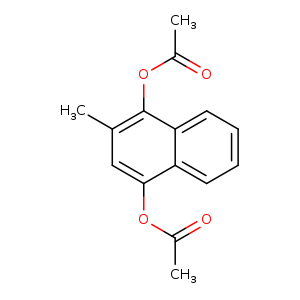 1,4-Naphthalenediol, 2-methyl-, diacetate