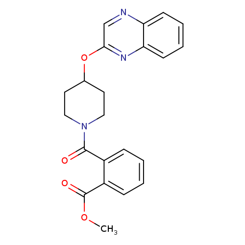 methyl 2-[4-(quinoxalin-2-yloxy)piperidine-1-carbonyl]benzoate