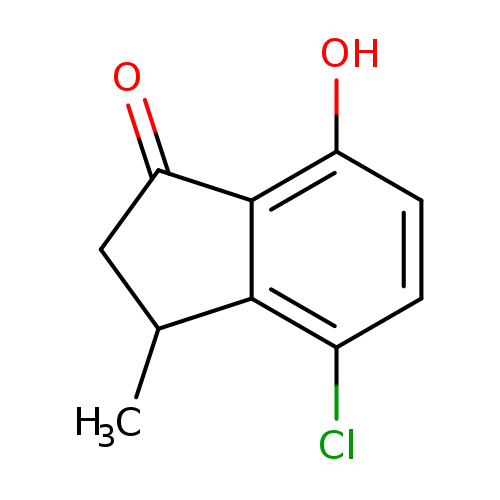4-chloro-7-hydroxy-3-methyl-2,3-dihydroinden-1-one