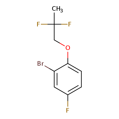 2-Bromo-1-(2,2-difluoropropoxy)-4-fluorobenzene