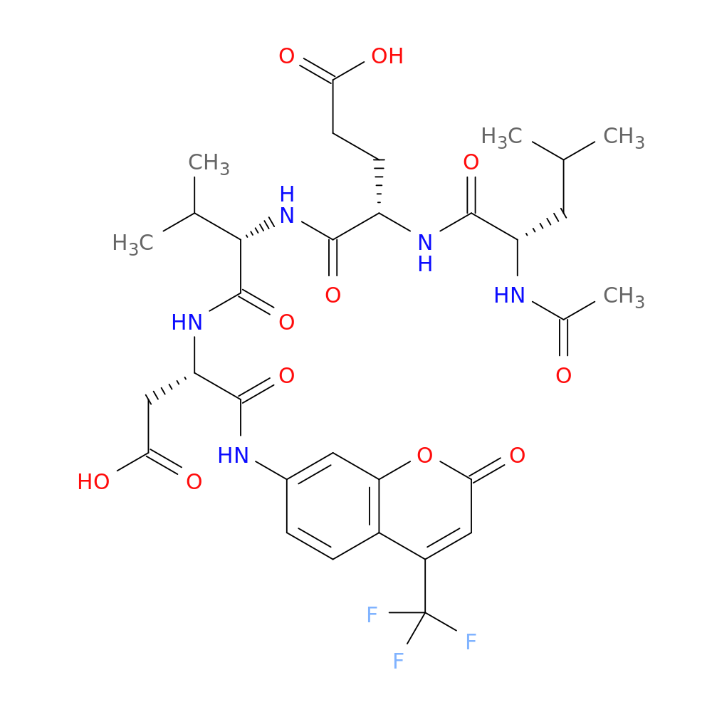 Ac-Leu-Glu-Val-Asp-AFC