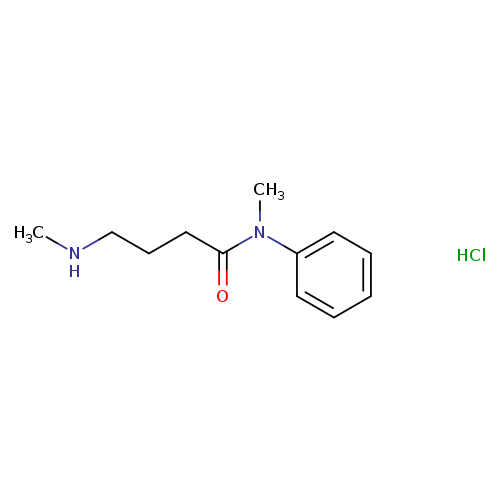 N-methyl-4-(methylamino)-N-phenylbutanamide hydrochloride