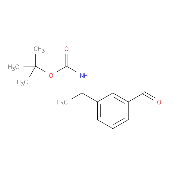 tert-butyl N-[1-(3-formylphenyl)ethyl]carbamate