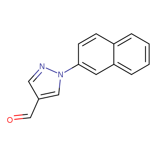 1-(Naphthalen-2-yl)-1H-pyrazole-4-carbaldehyde