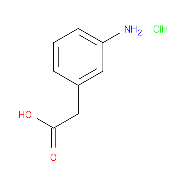2-(3-aminophenyl)acetic acid hydrochloride