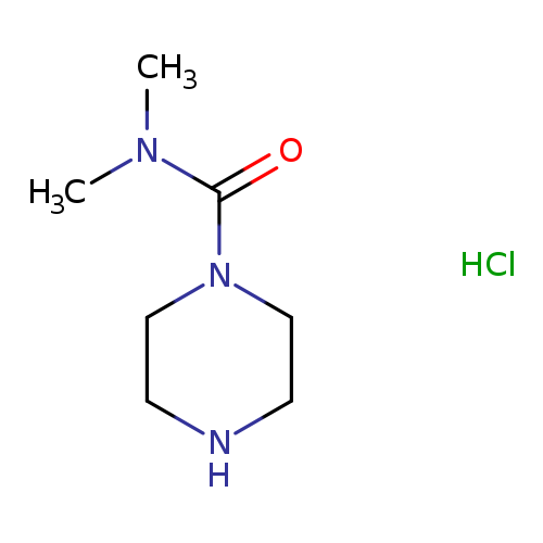 N,N-Dimethylpiperazine-1-carboxamide hydrochloride