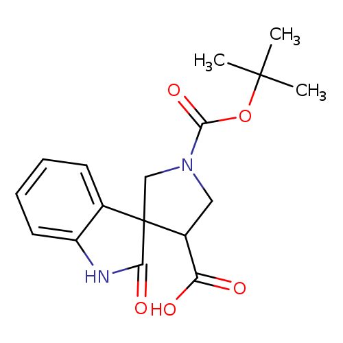 1-(Tert-Butoxycarbonyl)-2-Oxospiro[Indoline-3,3-Pyrrolidine]-4-Carboxylic Acid