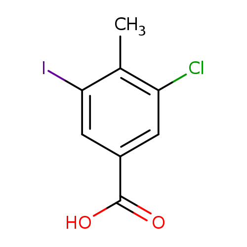 3-Chloro-5-iodo-4-methylbenzoic acid