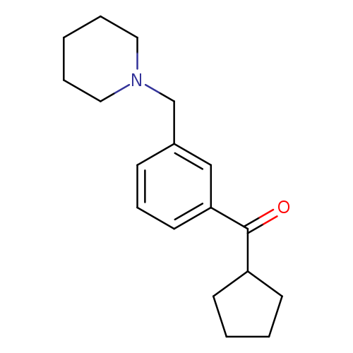 Cyclopentyl 3-(piperidinomethyl)phenyl ketone