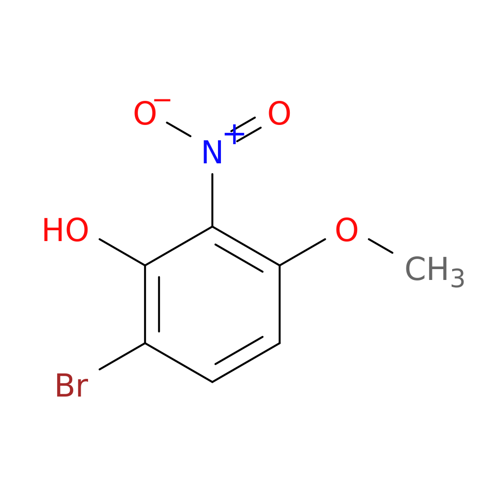 6-Bromo-3-methoxy-2-nitrophenol