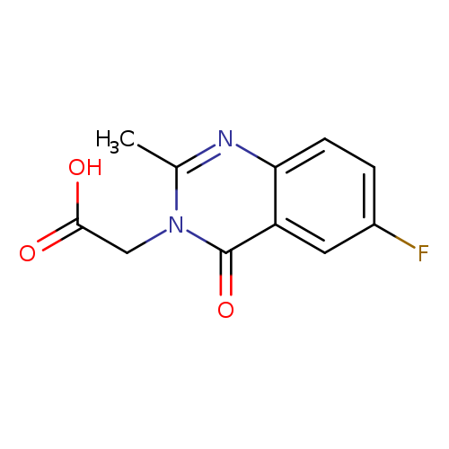 2-(6-Fluoro-2-methyl-4-oxoquinazolin-3(4H)-yl)acetic acid