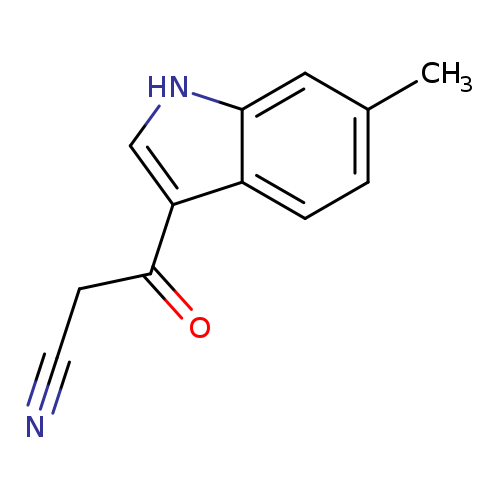 3-(6-Methyl-1h-indol-3-yl)-3-oxopropanenitrile