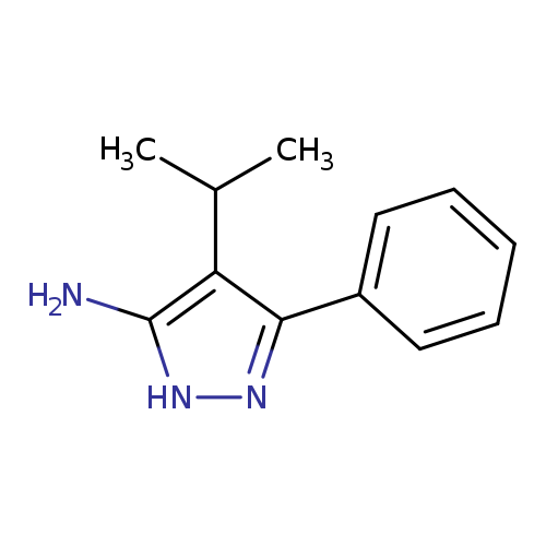 3-phenyl-4-(propan-2-yl)-1H-pyrazol-5-amine