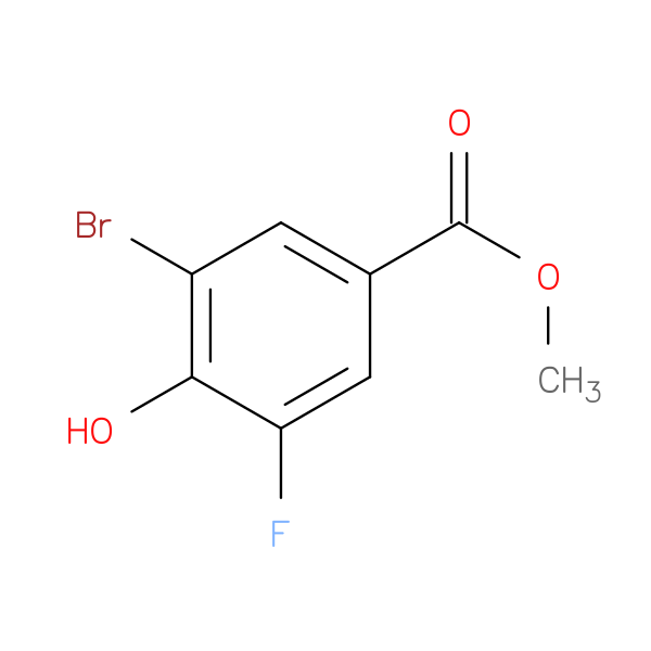 METHYL 3-BROMO-5-FLUORO-4-HYDROXYBENZOATE