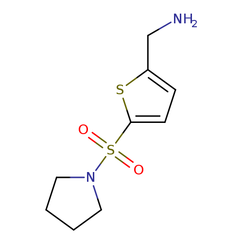 [5-(pyrrolidine-1-sulfonyl)thiophen-2-yl]methanamine