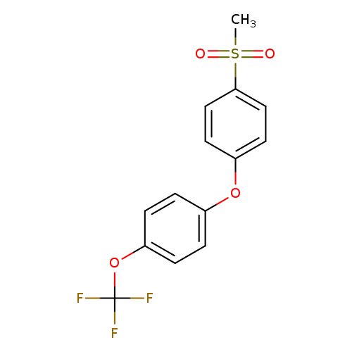 Benzene, 1-[4-(methylsulfonyl)phenoxy]-4-(trifluoromethoxy)-