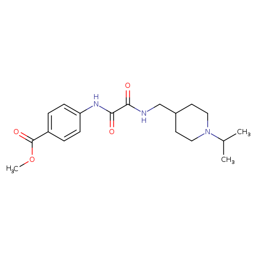 methyl 4-[({[1-(propan-2-yl)piperidin-4-yl]methyl}carbamoyl)formamido]benzoate