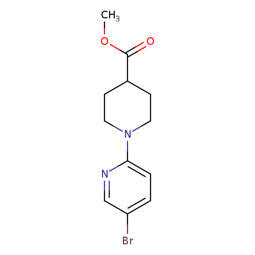 Methyl 1-(5-bromopyridin-2-yl)piperidine-4-carboxylate