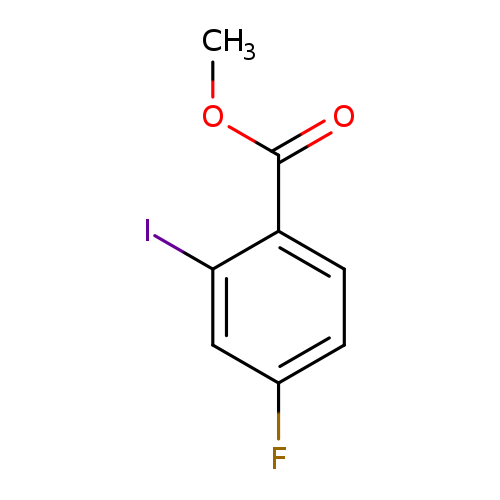 methyl 2-iodo-4-fluorobenzoate