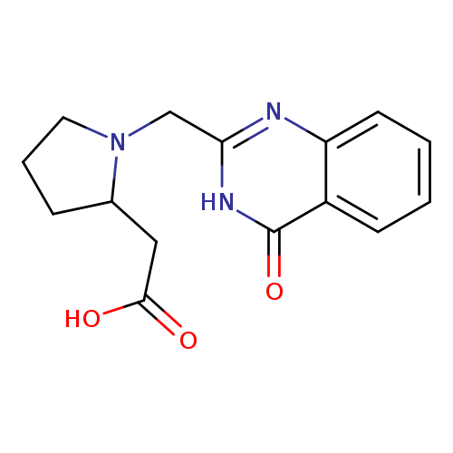 2-{1-[(4-oxo-3,4-dihydroquinazolin-2-yl)methyl]pyrrolidin-2-yl}acetic acid