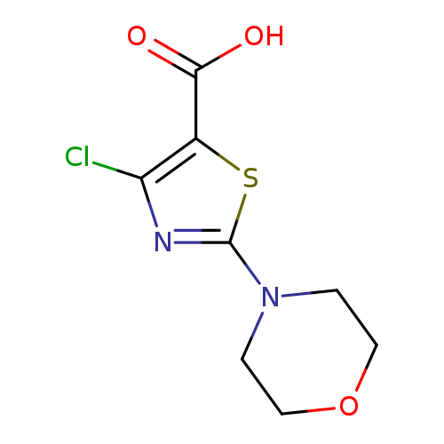 4-chloro-2-(morpholin-4-yl)-1,3-thiazole-5-carboxylic acid