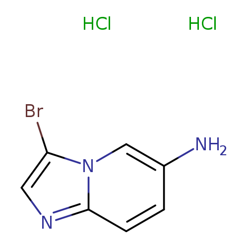 3-bromoimidazo[1,2-a]pyridin-6-amine dihydrochloride