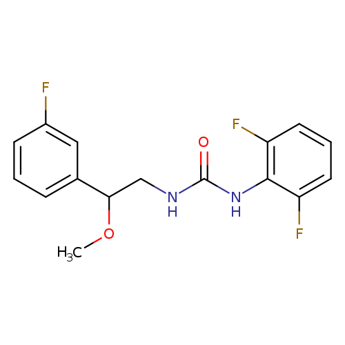 1-(2,6-difluorophenyl)-3-[2-(3-fluorophenyl)-2-methoxyethyl]urea