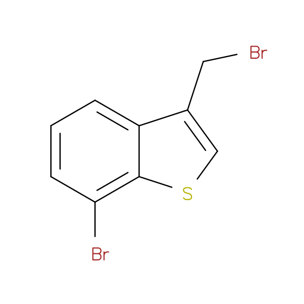 7-bromo-3-(bromomethyl)-1-benzothiophene