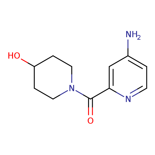 1-(4-aminopyridine-2-carbonyl)piperidin-4-ol