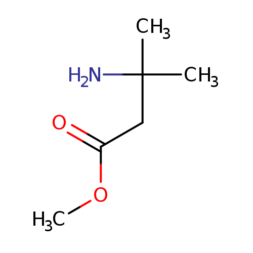 Butanoic acid, 3-amino-3-methyl-, methyl ester
