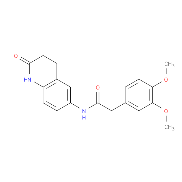 2-(3,4-dimethoxyphenyl)-N-(2-oxo-1,2,3,4-tetrahydroquinolin-6-yl)acetamide