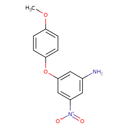 [3-(4-Methoxyphenoxy)-5-nitrophenyl]amine
