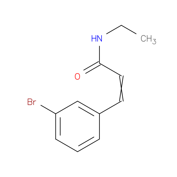 (2E)-3-(3-Bromophenyl)-N-ethyl-2-propenamide