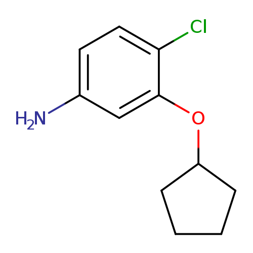 4-Chloro-3-(cyclopentyloxy)aniline