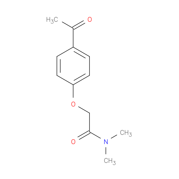 2-(4-acetylphenoxy)-N,N-dimethylacetamide