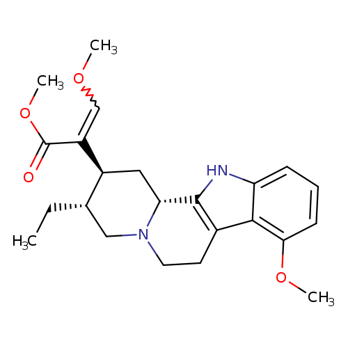 (3β,16E)-16,17-Didehydro-9,17-dimethoxycorynan-16-carboxylic acid methyl ester