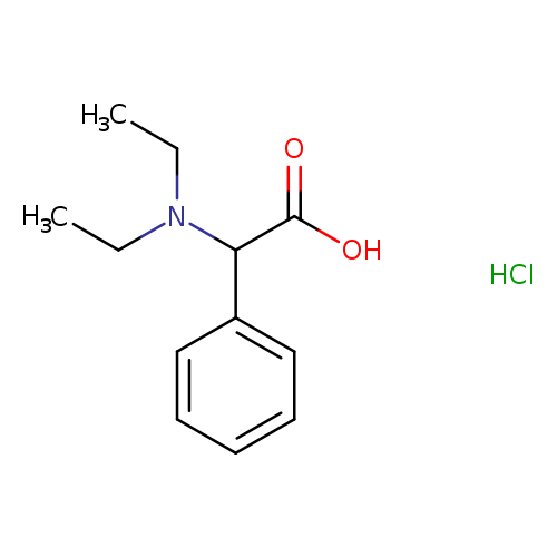 2-(Diethylamino)-2-phenylacetic acid hydrochloride