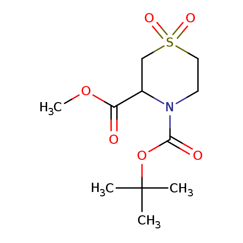 4-tert-butyl 3-methyl 1,1-dioxo-1lambda6-thiomorpholine-3,4-dicarboxylate