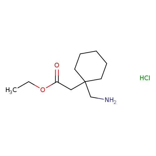 Ethyl 2-(1-(aminomethyl)cyclohexyl)acetate hydrochloride