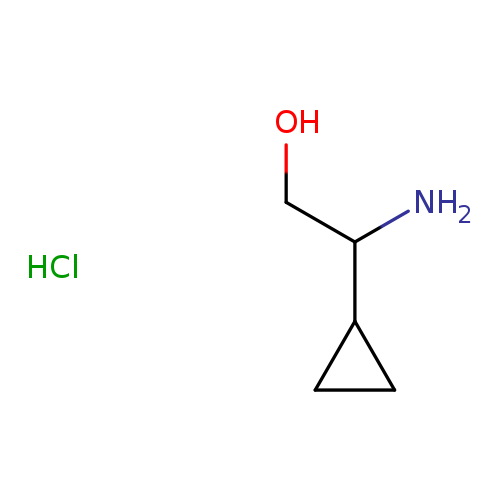 Cyclopropaneethanol, β-amino-, hydrochloride (1:1)