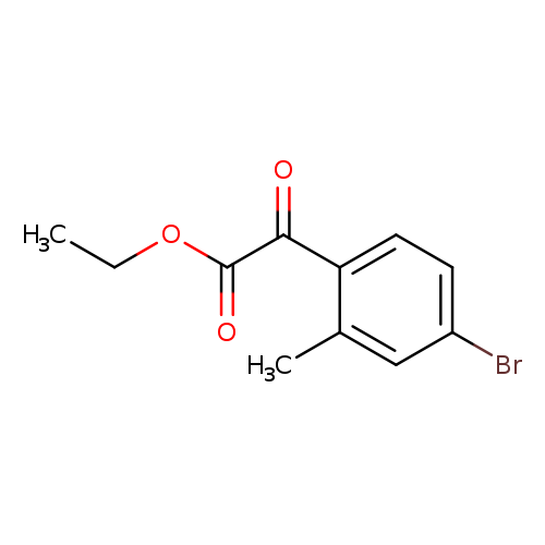 ETHYL 4-BROMO-2-METHYLBENZOYLFORMATE