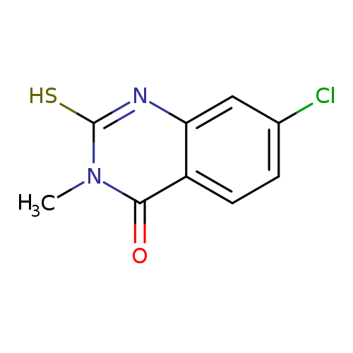 7-chloro-3-methyl-2-sulfanyl-3,4-dihydroquinazolin-4-one