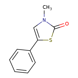 3-methyl-5-phenyl-2,3-dihydro-1,3-thiazol-2-one