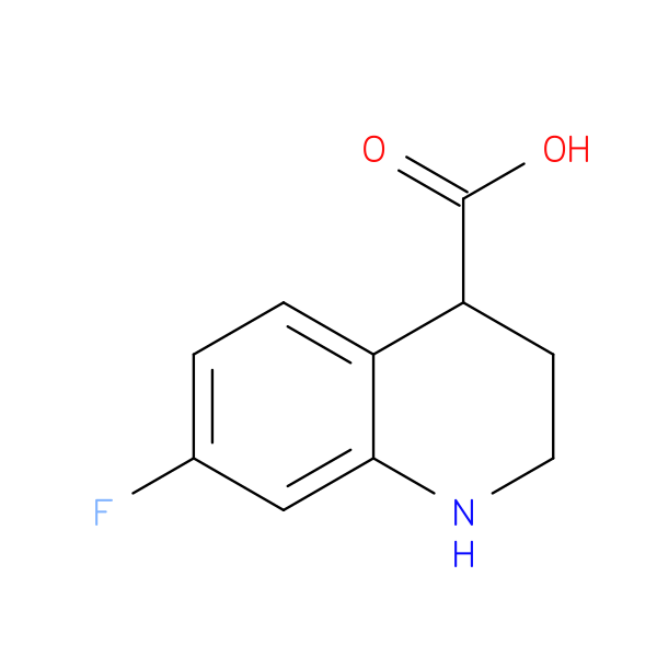 7-fluoro-1,2,3,4-tetrahydroquinoline-4-carboxylic acid