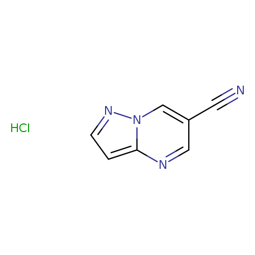 pyrazolo[1,5-a]pyrimidine-6-carbonitrilehydrochloride